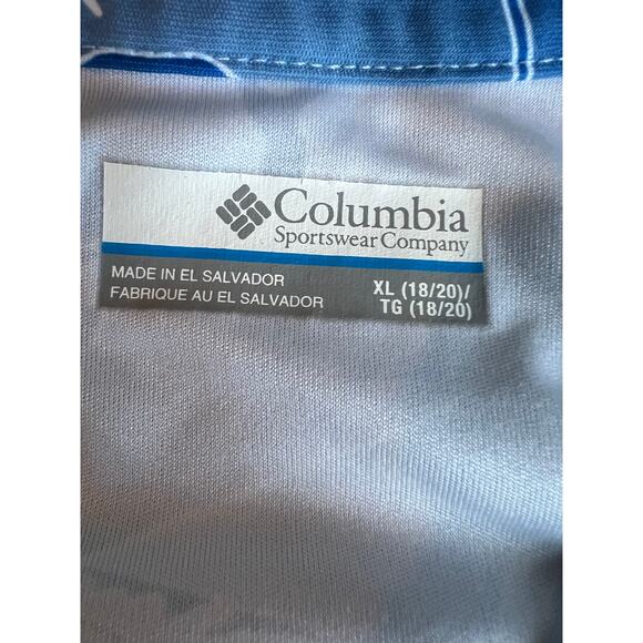 Columbia SPF Long Sleeve Shirts kids boys size XL 18-20 - 2 SHIRTS Like New! - Picture 9 of 10